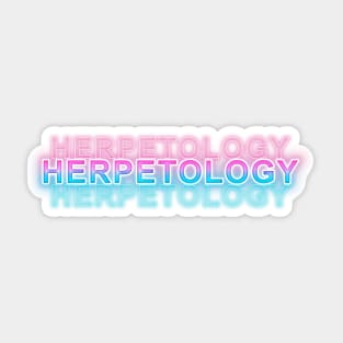 Herpetology Sticker